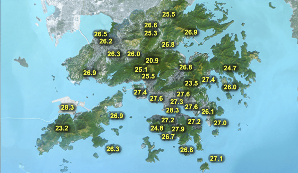 酷熱夏季天氣攪擾廣東再度來襲