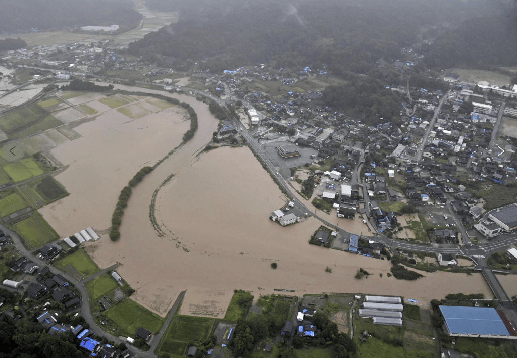 日本近期豪雨災害警報嚴重影響旅遊安全