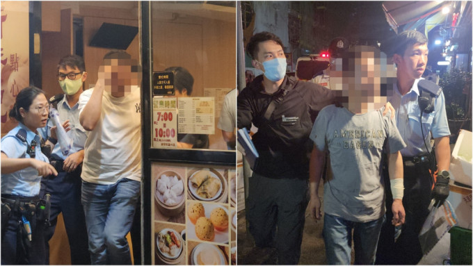 旺角食肆糾紛驚動警方 裝修師傅追債遭襲