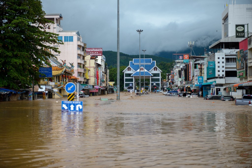 泰北清邁與清萊府遭遇30年最嚴重水災，民眾生活受重創