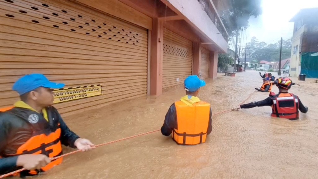 泰北清邁與清萊府遭遇30年最嚴重水災，民眾生活受重創