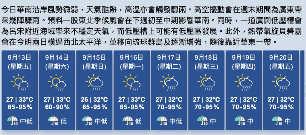 強烈熱帶風暴貝碧嘉攪動琉球群島附近海域