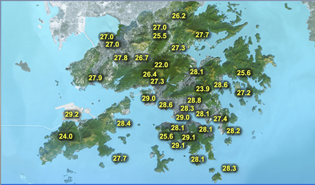 天氣變幻無常，颱風影響廣東沿岸