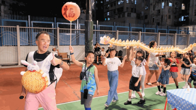 田北辰歡慶中秋夜 舞火龍慶嘉年華