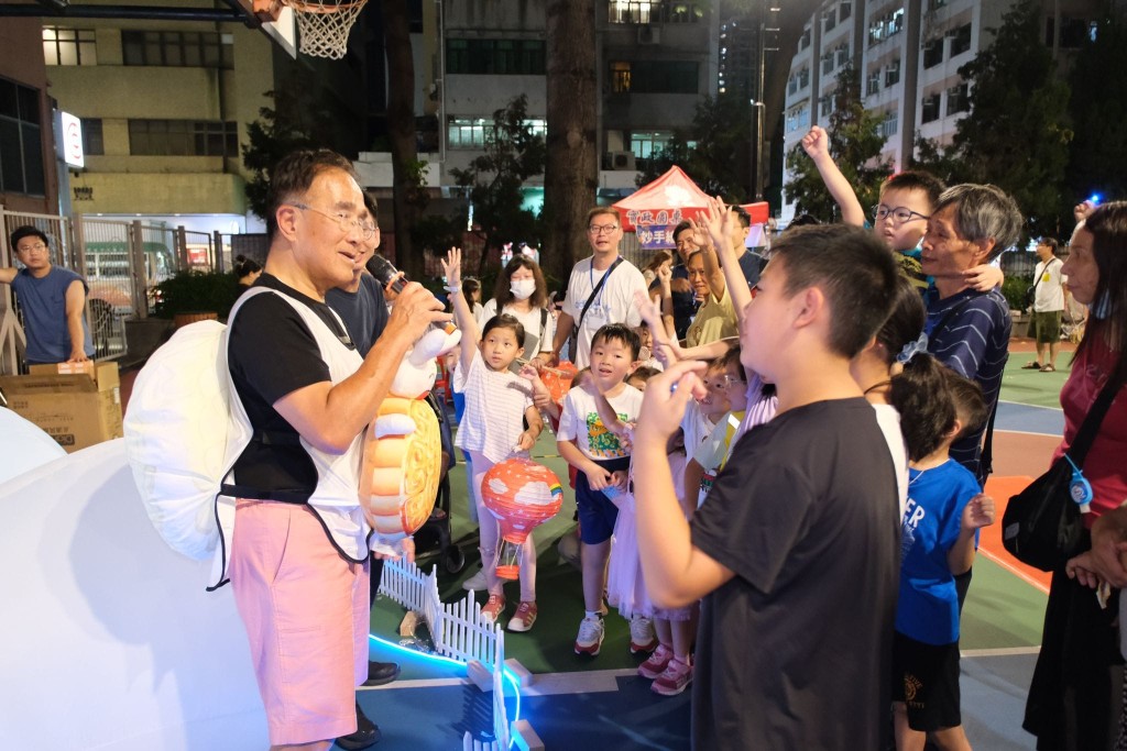 田北辰歡慶中秋夜 舞火龍慶嘉年華